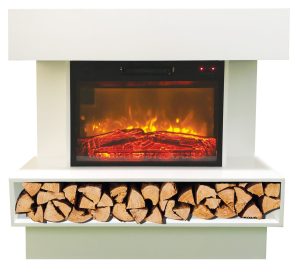 CHEMINÉE ÉLECTRIQUE DAVOS À POSER AU SOL - CHEMIN'ARTE