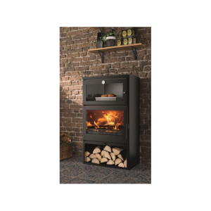 Poêle à bois avec four - PANADERO Oven 7 kW