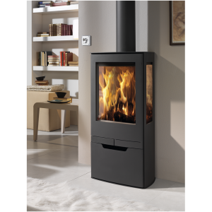 Poêle à bois avec prise d'air externe - PANADERO Zinc 8 kW